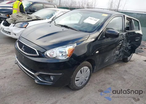 2019 Mitsubishi Mirage Es from USA, damaged, VIN ML32A3HJ3KH005334